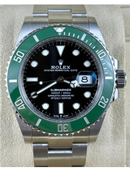 二手 ▶️ Rolex 勞力士 Submariner Date ◀️  綠黑 126610LV 2022年錶  (41mm)